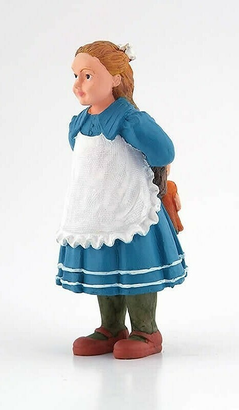 Victorian 'Alice' Girl with Doll