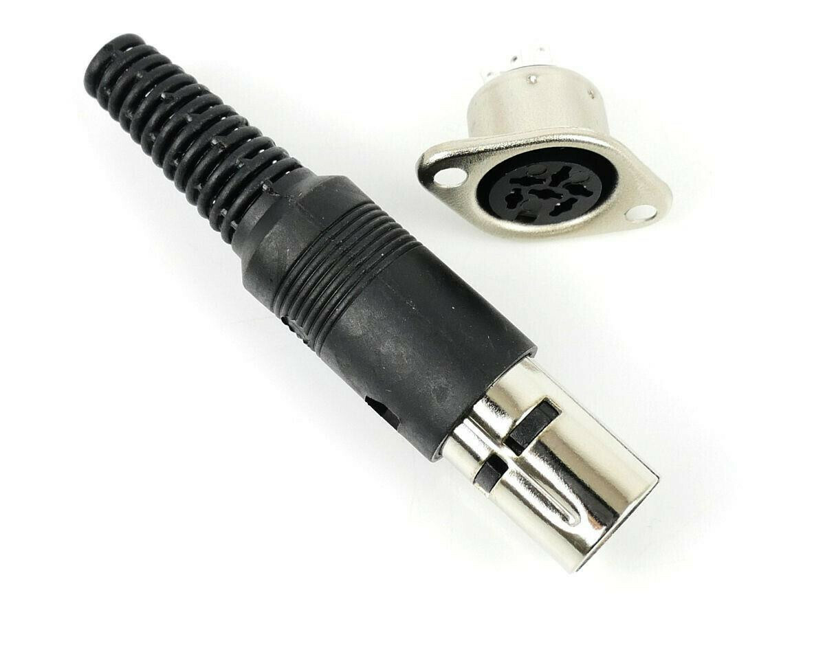 Gaugemaster GM75 PS6 6 Way Din Plug/Socket