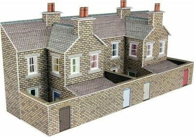 Metcalfe PN177 Low Relief House Back - Stone Kit