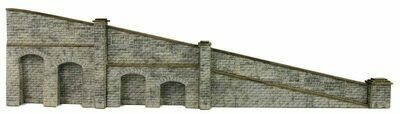 Metcalfe PN149 Tapered End Wall - Stone Kit
