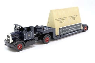 Corgi Trackside DG112002 Scammell tractor with "BRS" articulated low loader