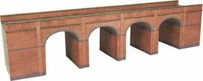 Metcalfe PN140 Viaduct - Red Brick Kit
