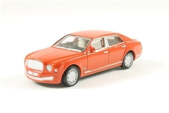 Oxford Diecast 76BM004 Bentley Mulsanne St James Red