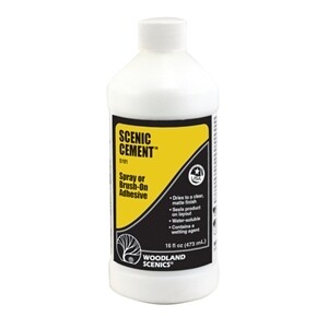 Woodland Scenics S191 Scenic Cement 16 Fl Oz