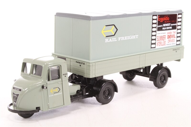 Corgi Scammell Scarab Rail Freight Grey