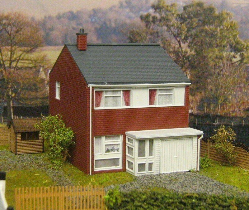Gaugemaster GM405 Fordhampton" - 1960s three bedroom house Kit