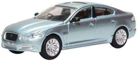 Oxford Diecast 76XF006 Jaguar XF Crystal Blue