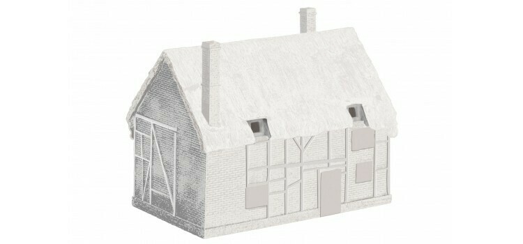 Hornby R9643 Derelict Cottage No. 1 (Unpainted)