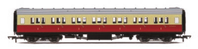Hornby R4797 BR, Maunsell Corridor First Class, S7212S, in BR Crimson and Cream