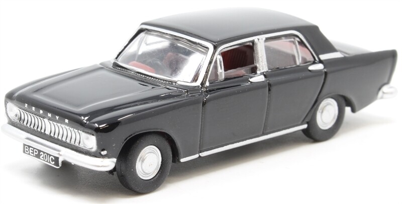 Oxford Diecast 76ZEP012 Ford Zephyr Black