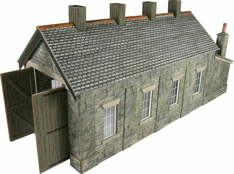 Metcalfe PO332 Single Engine Shed - Stone Kit