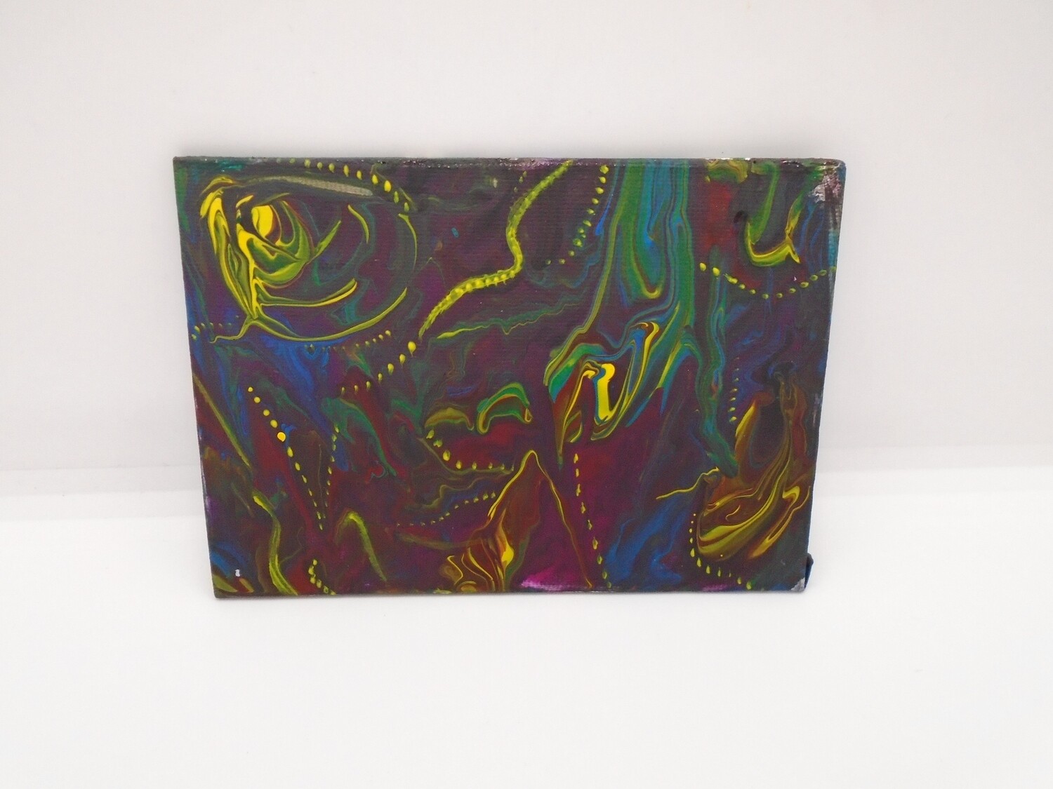HAND PAINTED OIL CANVAS