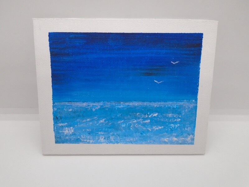 HAND PAINTED OIL CANVAS