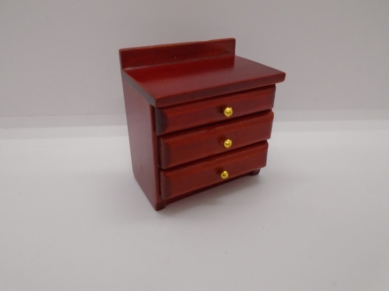 3 DRAW BEDSIDE CABINET