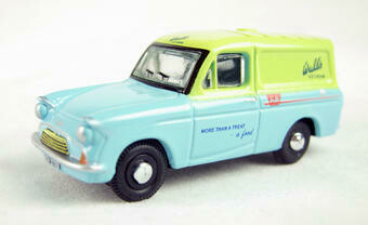 Oxford Diecast 76ANG008 Ford Anglia Walls Van