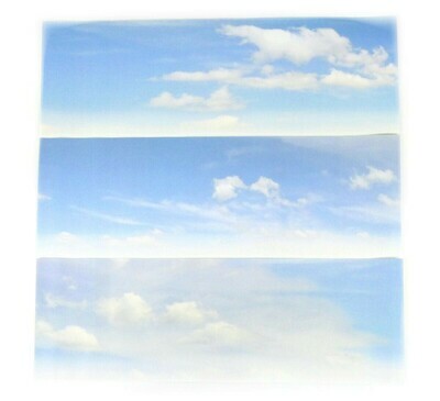 Gaugemaster GM705 Cloudy Sky Large Photo Backscene