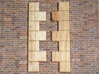 2 PCS QUOINING BAREWOOD