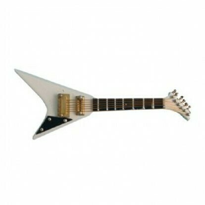 WHITE JACKSON GUITAR
