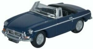 Oxford Diecast 76MGB008 MGB Roadster Mineral Blue