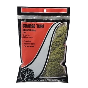 Woodland Scenics T62 Burnt Grass Coarse Turf (Bag)