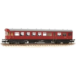 Graham Farish 374-612 GWR Hawksworth Auto-Trailer BR Crimson