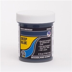 Woodland Scenics CW4530 Deep Blue Water Undercoat