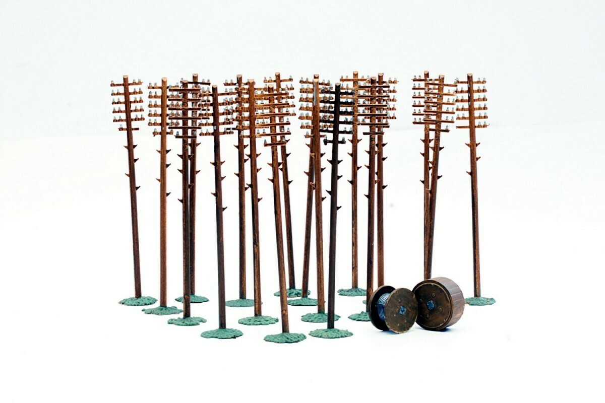 Dapol Kitmaster C024 Telegraph Poles Kit