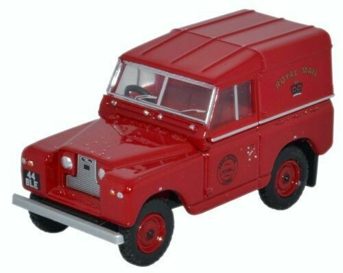Oxford Diecast 76LR2S001 Land Rover Series ll SWB Hard Back Royal Mail