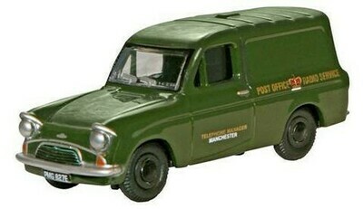 Oxford Diecast 76ANG005 Ford Anglia Van Post Office Radio Services
