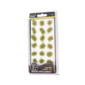 Woodland Scenics FS770 Peel n Place Light Green Grass Tufts