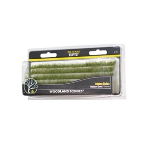 Woodland Scenics FS781 Peel n Place Medium Green Edging Strips