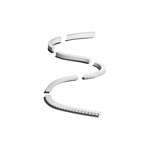 Woodland Scenics ST1416 3 percent x 2 feet Incline/Decline Set 0-4½ inches in 12 feet