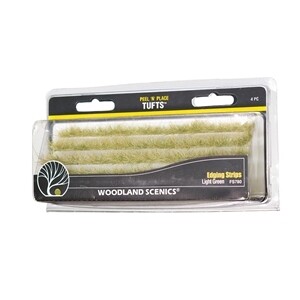Woodland Scenics FS780 Peel n Place Light Green Edging Strips