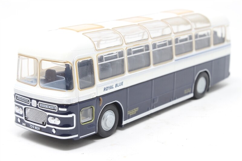 Oxford Diecast 76MW6001 MW6G Royal Blue Bus