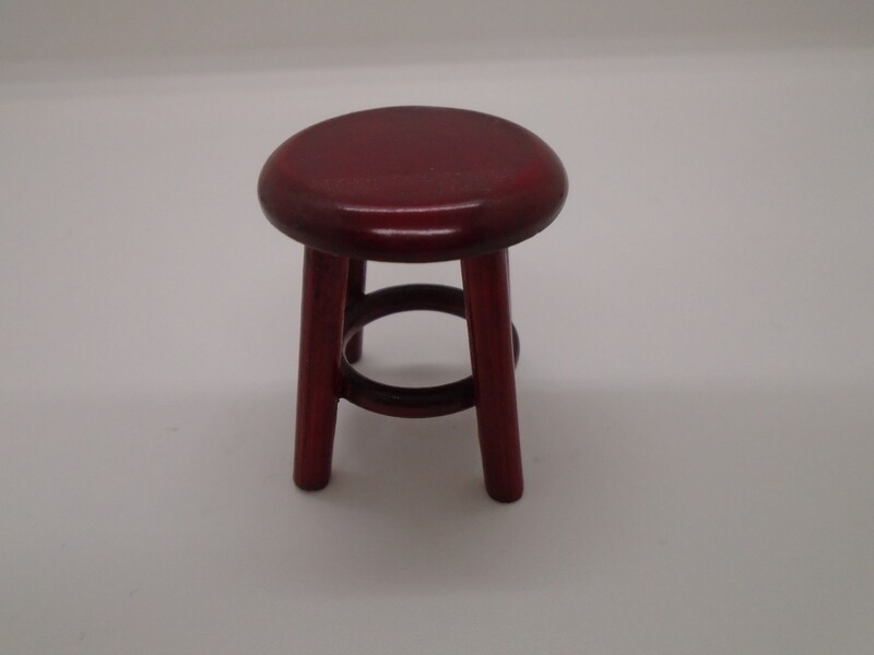 MAHOGANY BAR STOOL