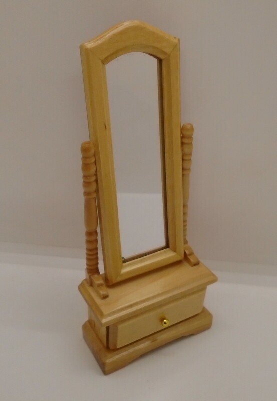 FREE STANDING MIRROR WITH DRAW