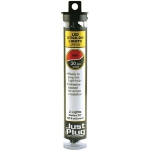 Woodland Scenics Just Plug JP5739 Red Stick on LED Lights