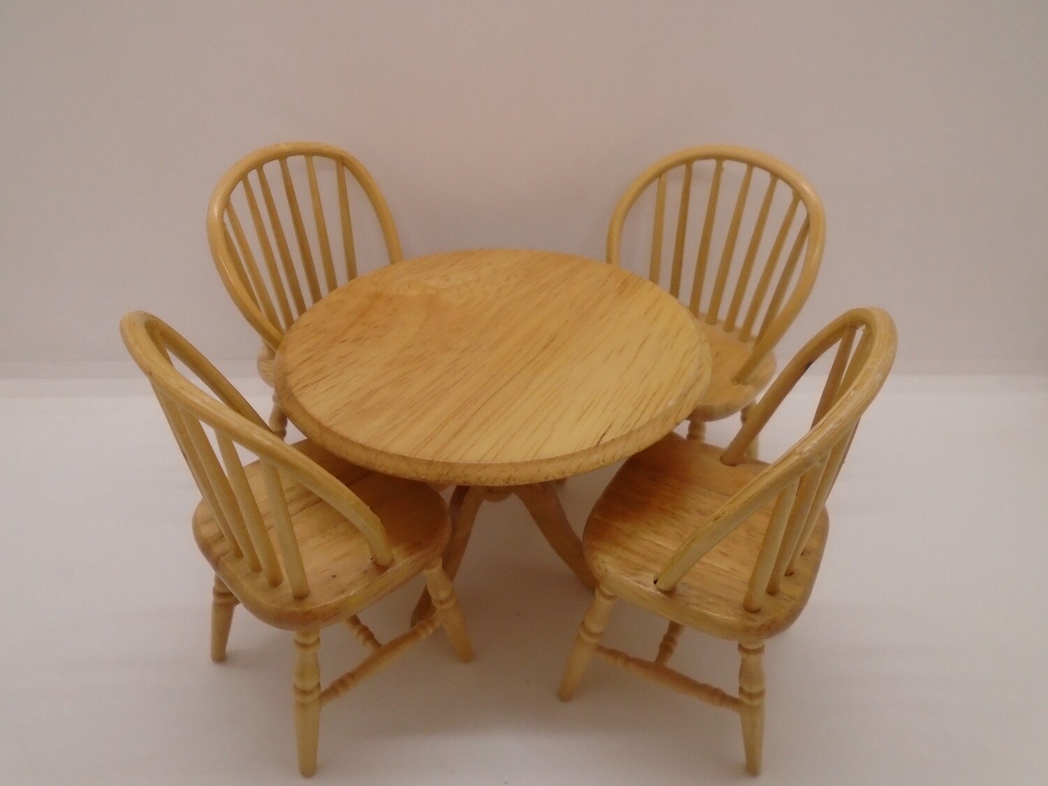 PINE TABLE AND 4 CHAIRS