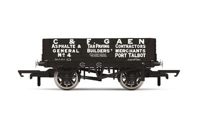 Hornby R6900 4 Plank Wagon, 'C&F Gaen' No. 4 - Era 2