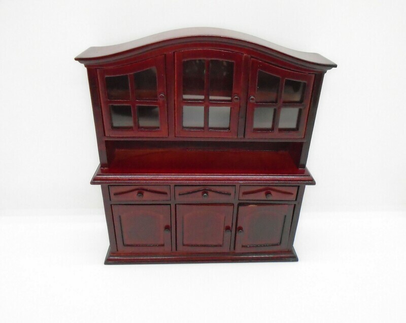 TRIPLE CABINET IN MAHOGANY