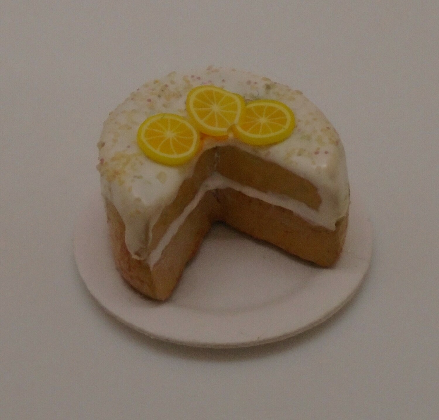 LEMON SPONGE WITH ICED TOP