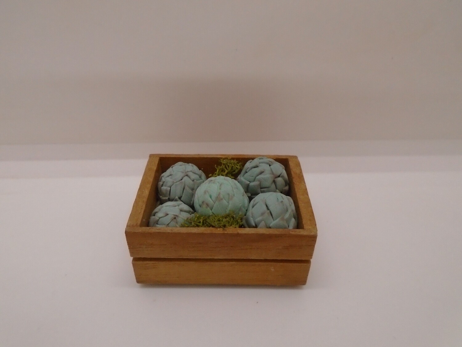 CRATE OF ARTICHOKES