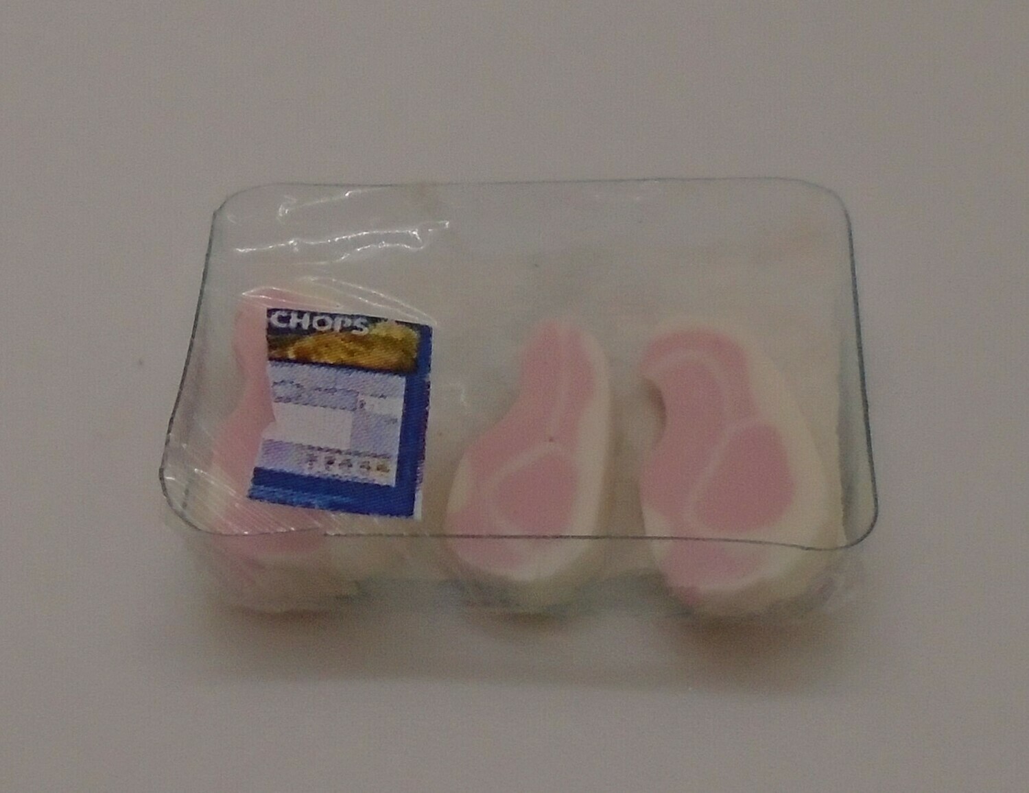 PACK OF RAW PORK CHOPS