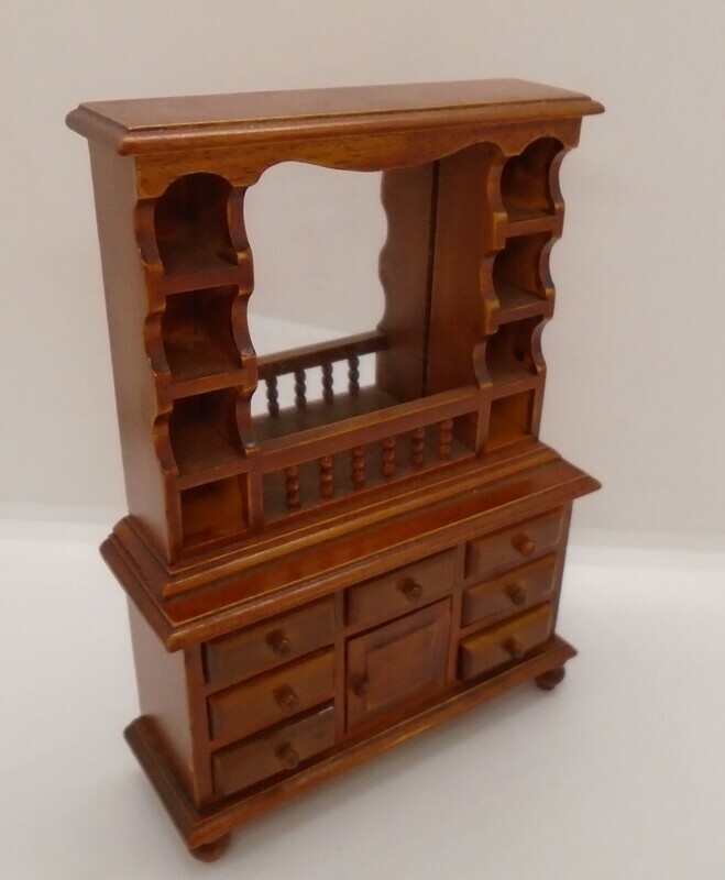 MAPLE COLOUR DRESSER WITH MIRROR