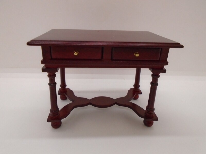 4 DRAW TABLE  IN MAHOGANY