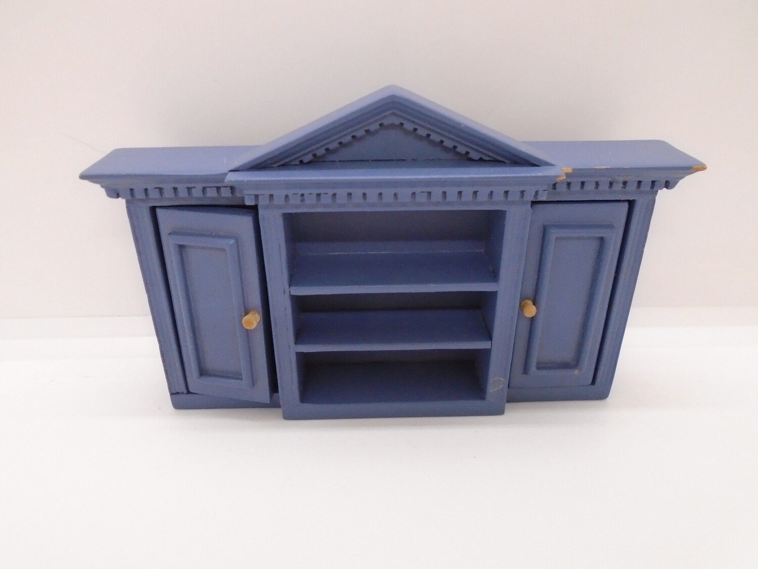BLUE KITCHEN WALL CABINET