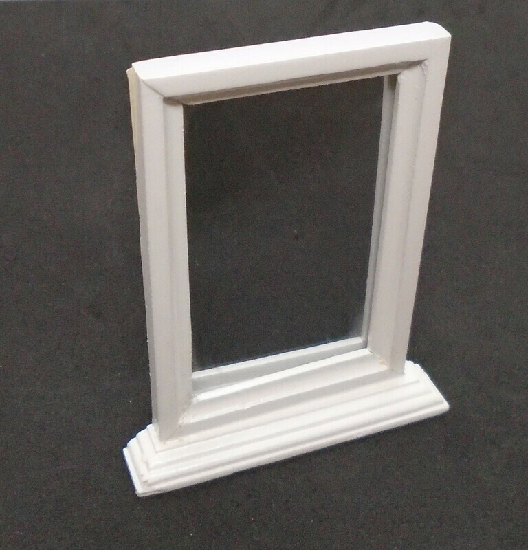 WHITE WALL MIRROR