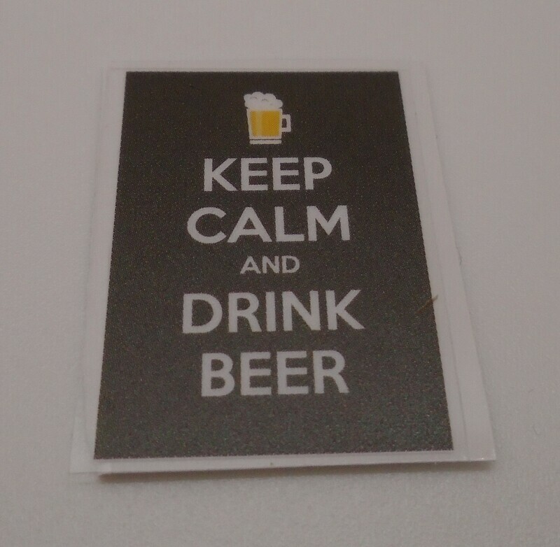 KEEP CALM AND DRINK BEER POSTER