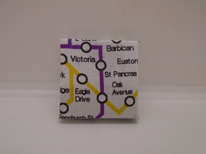LONDON UNDERGROUND MAP ON CANVAS