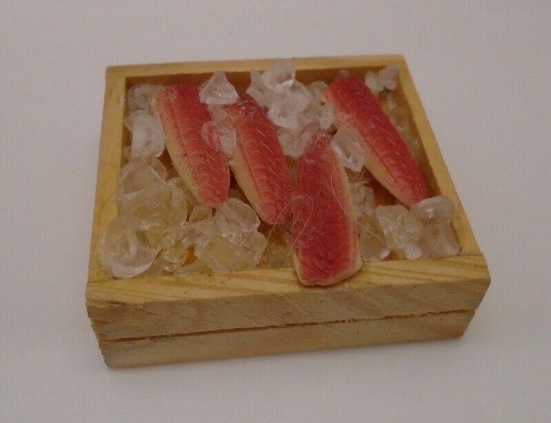 BOX OF FISH ON ICE